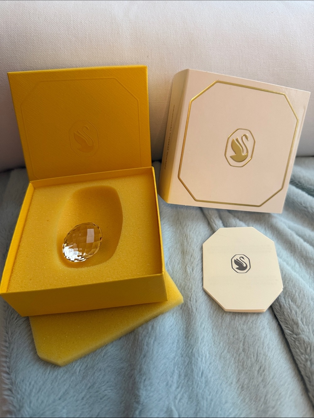 Swarovski membership Egg in original box